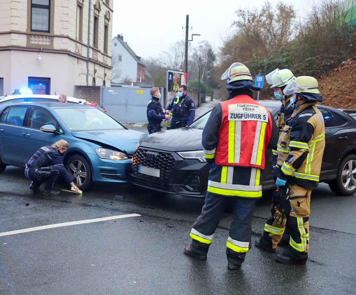 Heftiger Unfall in Essen! 