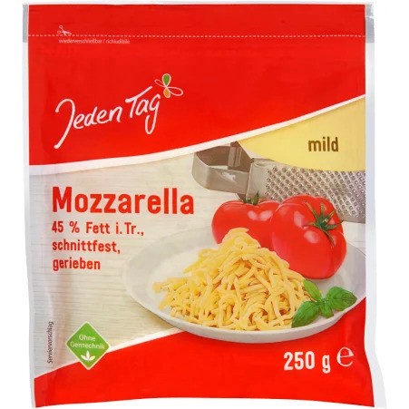 Der Mozzerella von „Jeden Tag“ wird zurückgerufen.