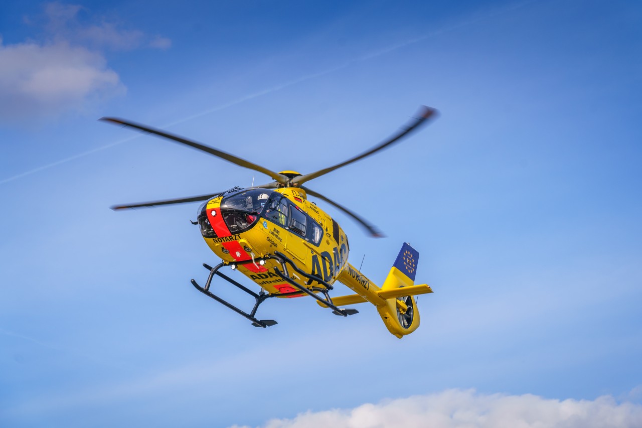 Sauerland: Ein Hubschrauber brachte das Kind nach dem Unfall in die Klinik. (Symbolbild)