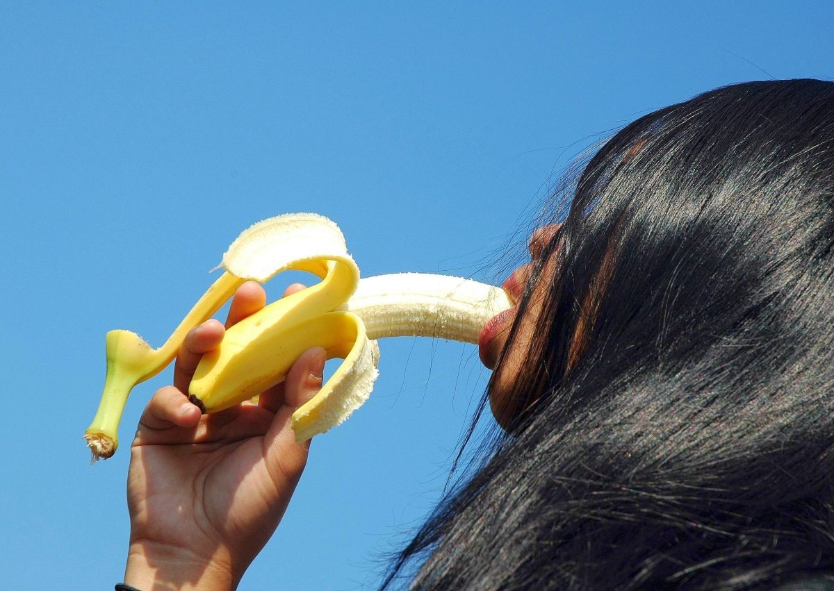 Bananen Banane essen