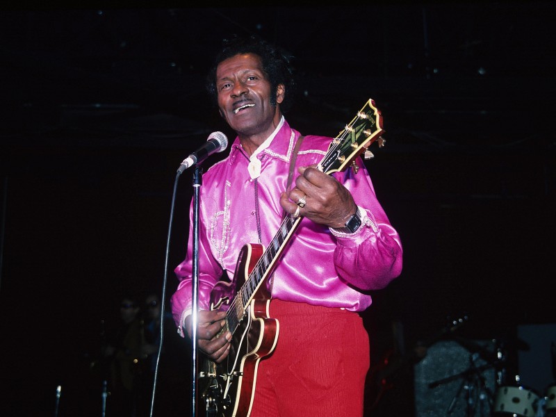Chuck Berry 1983 in New York.