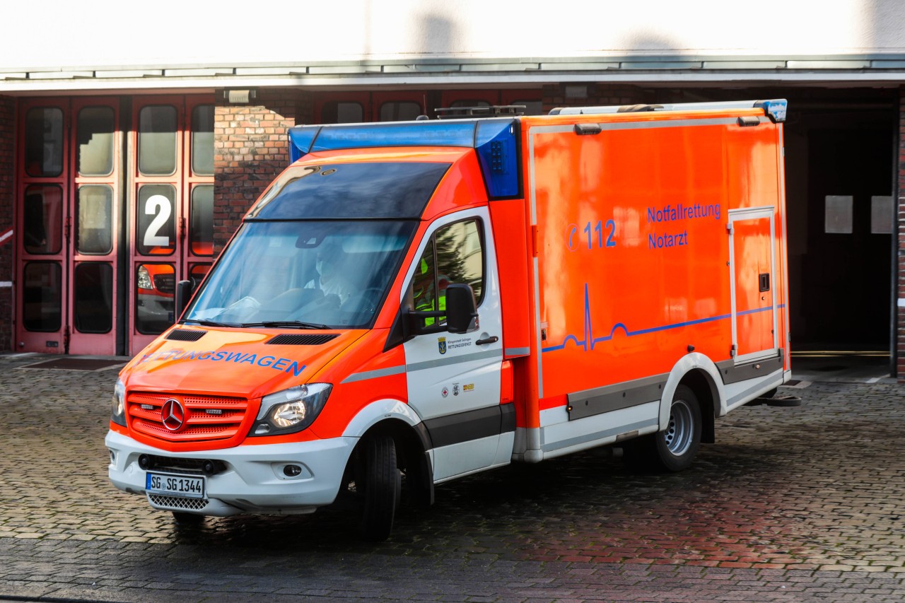 NRW: In Wuppertal brach in einem Krankenhaus ein Feuer aus. (Symbolfoto)