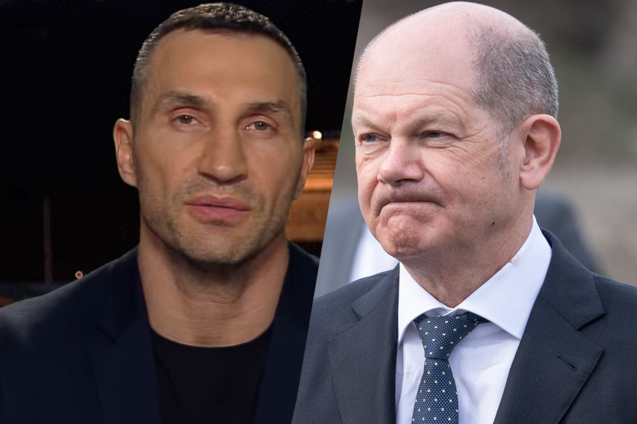 Wladimir Klitschko im ZDF und Kanzler Olaf Scholz