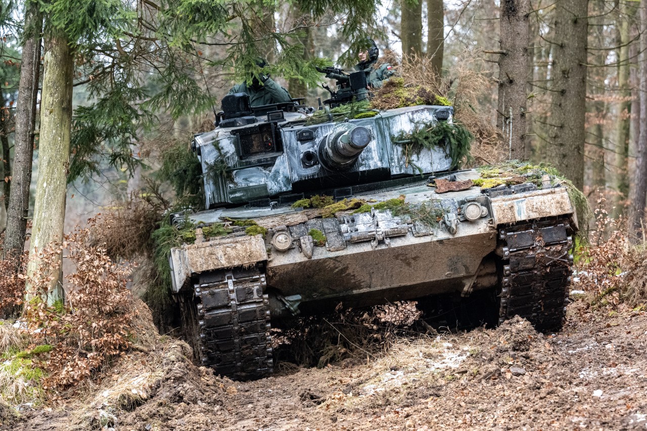 Die Ukraine will mit deutschen Panzern die Krim zurückerobern. 