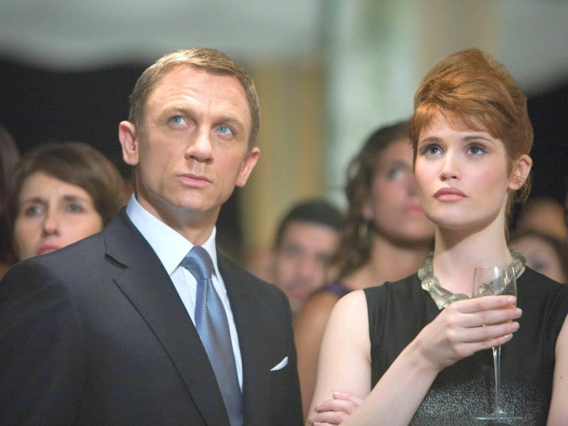 Daniel Craig und Gemma Arterton: 2008 erschien „Ein Quantum Trost“.