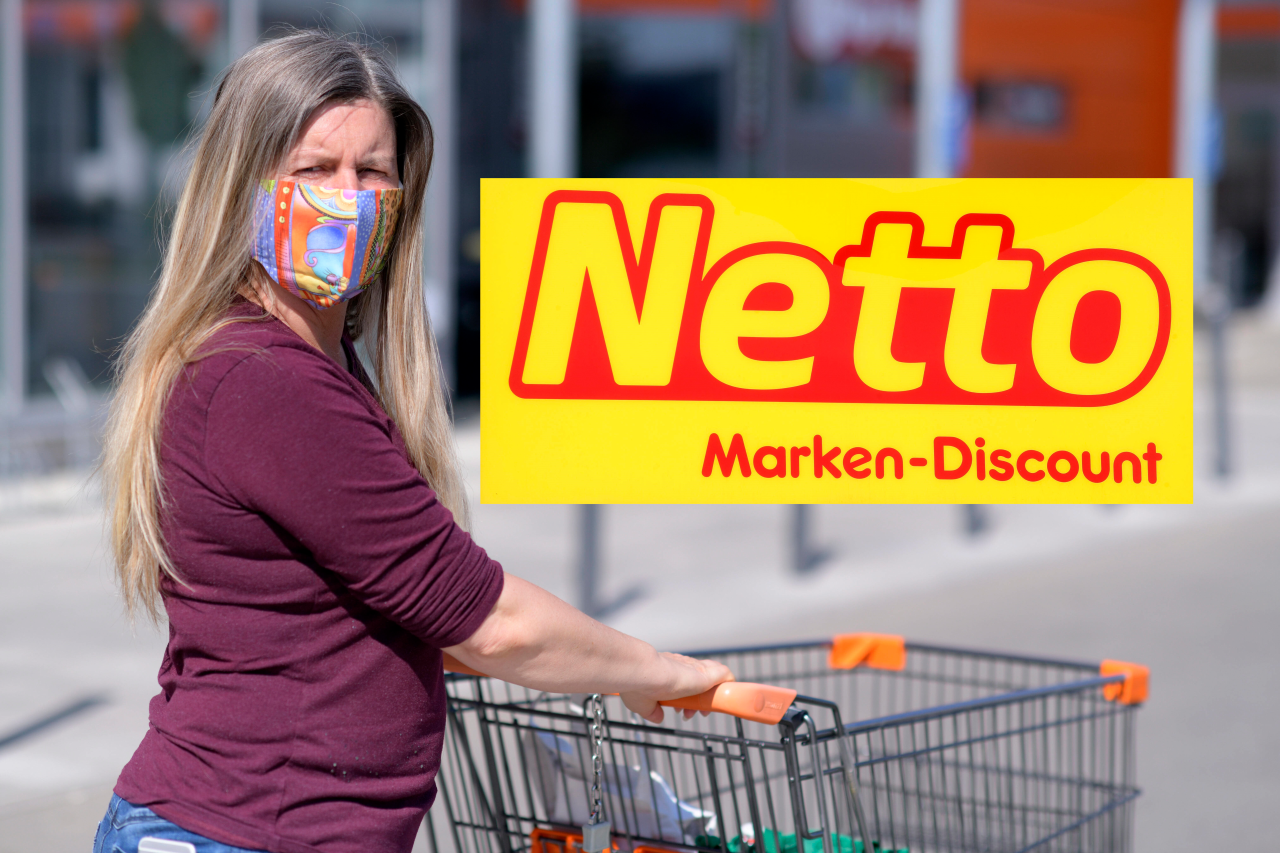 Fällt die Maskenpflicht bei Netto oder muss ich bei meinem Einkauf weiterhin eine Maske tragen? (Symbolbild)