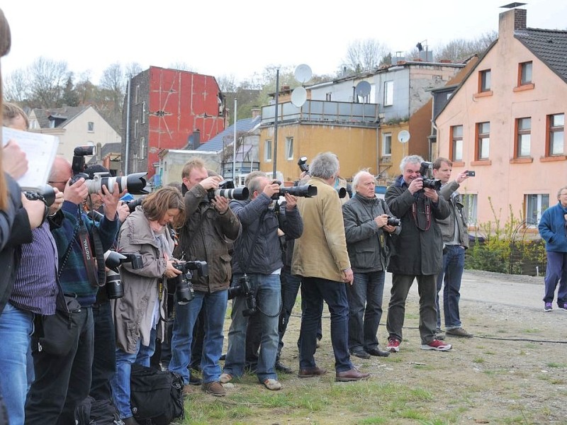 Dreharbeiten für den Tatort Dortmund am Phoenixsee.