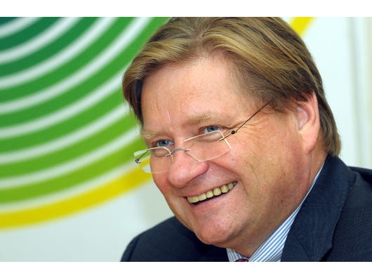 Ist zuversichtlich: Insolvenzverwalter Rolf Weidmann. Foto: Walter Buchholz/WAZ