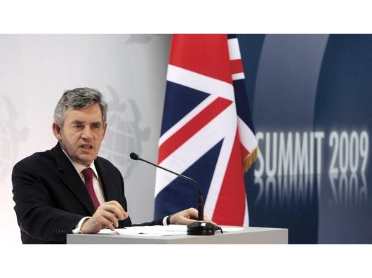Premierminister Gordon Brown hält am britischen Engagement in Afghanistan fest. Foto: ap