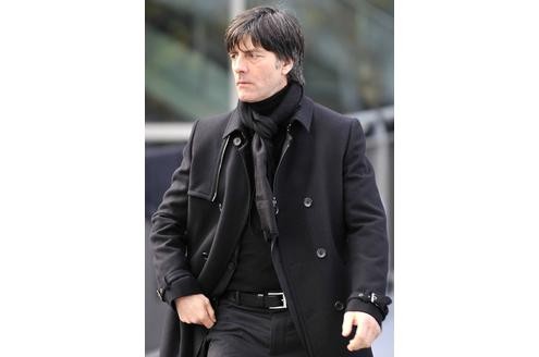 Bundestrainer Joachim Löw nach der Trauerfeier.