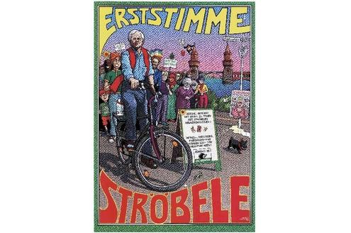 Erststimme Ströbele [2005] (c) Archiv Grünes Gedächtnis