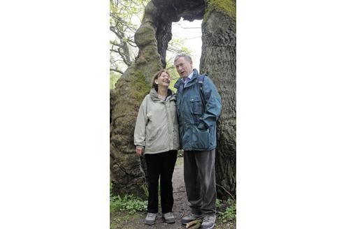 Horst Köhler mit seiner Ehefrau Eva Luise Köhler.