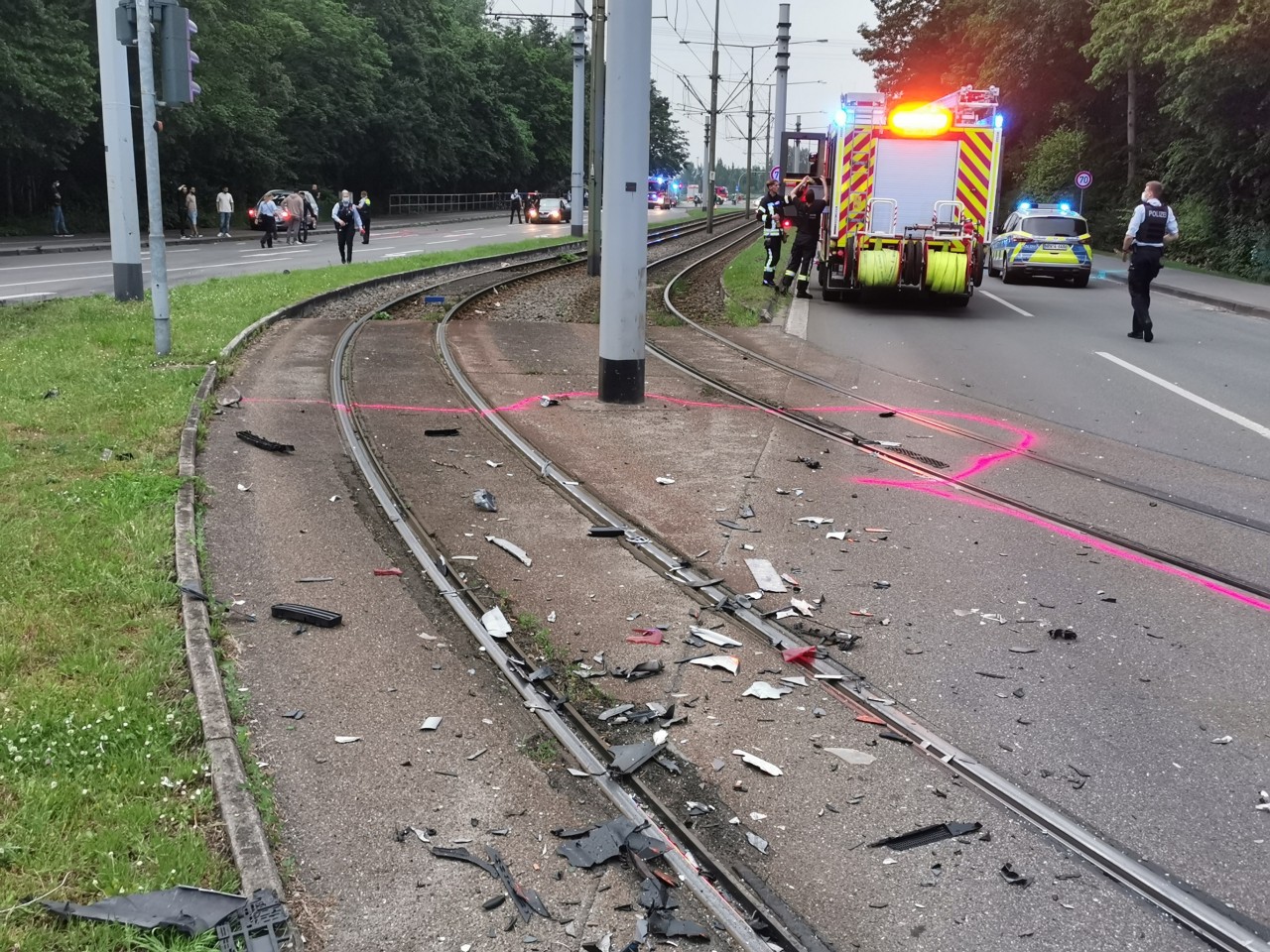 Unfall in Gelsenkirchen-Bismarck