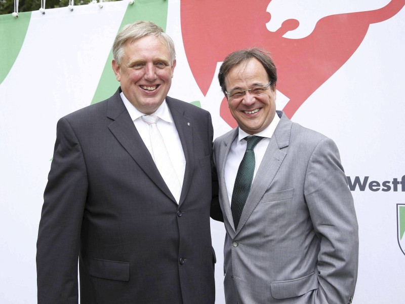 Eine Zeit lang bildete Laschet (re.) gemeinsam mit Karl-Josef Laumann das Führungsduo der CDU in NRW – bis Laumann nach Berlin ging. 