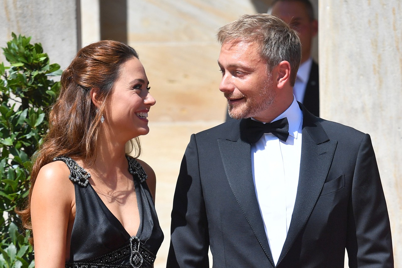 Christian Lindner und seine Partnerin Franca Lehfeldt.