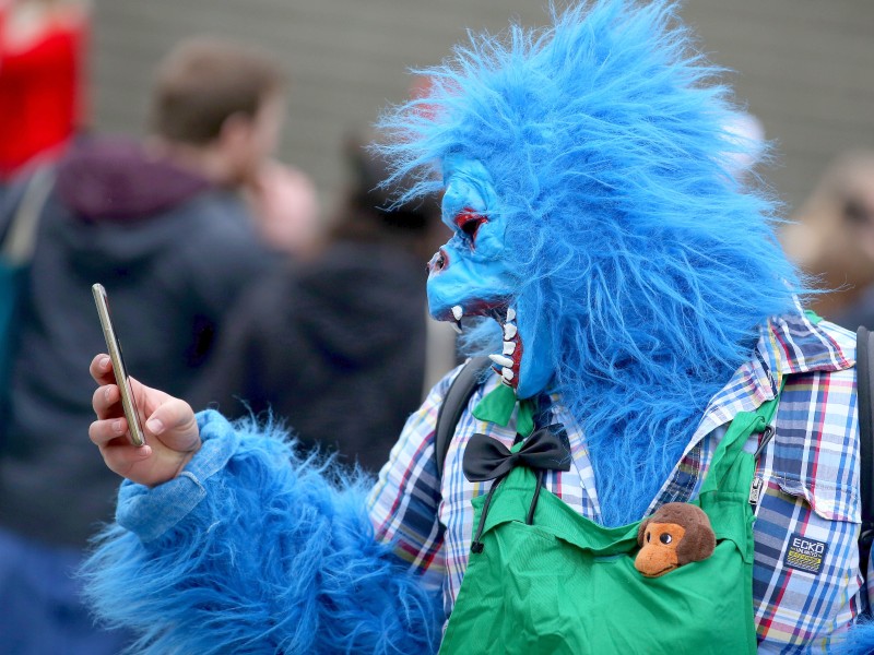 Auch Selfies dürfen natürlich nicht fehlen.