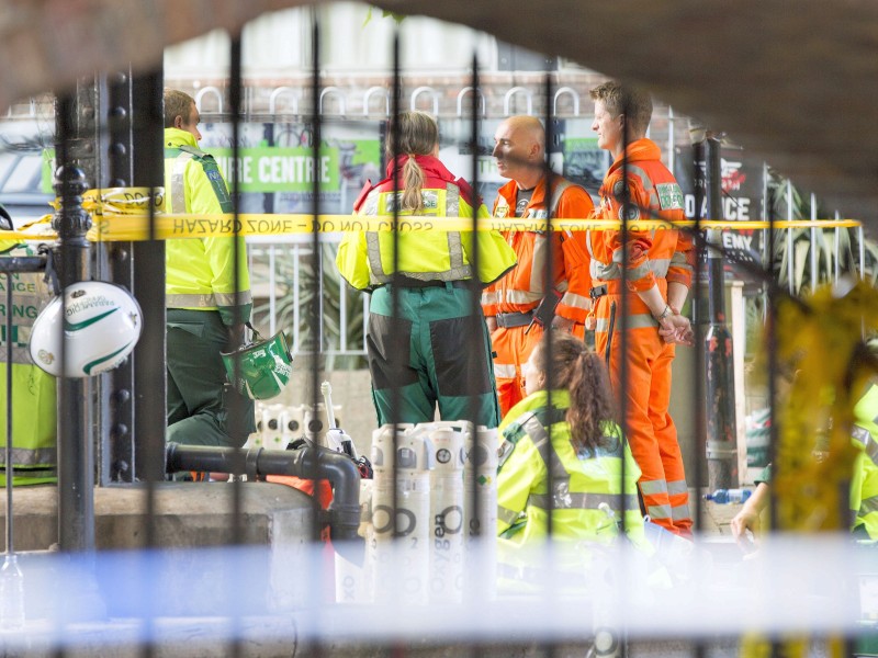 Dutzende Verletzte wurden in verschiedene Krankenhäusern in der Stadt untergebracht. 71 Menschen kamen ums Leben. Dazu zählt auch ein nach dem Feuer tot geborenes Baby.