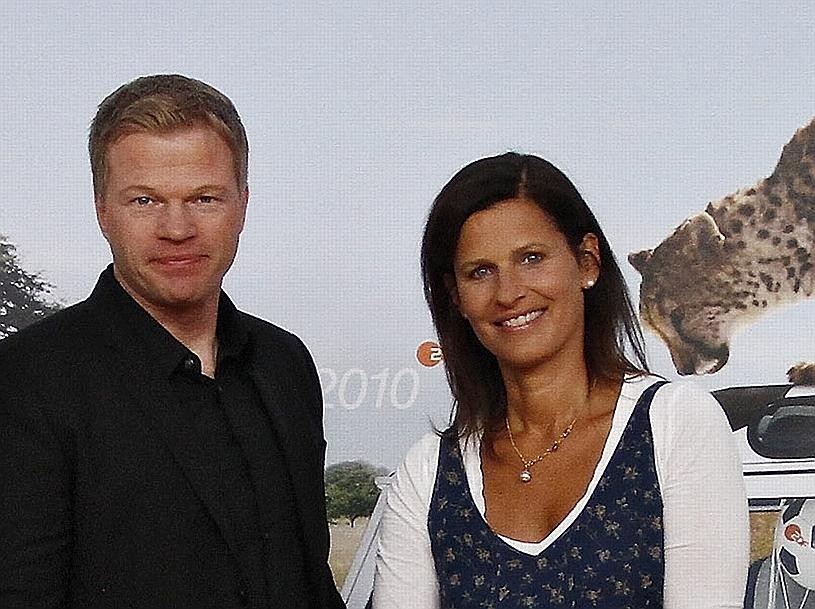 Oliver Kahn berichtet mit Katrin Müller-Hohenstein für das ZDF von der WM.