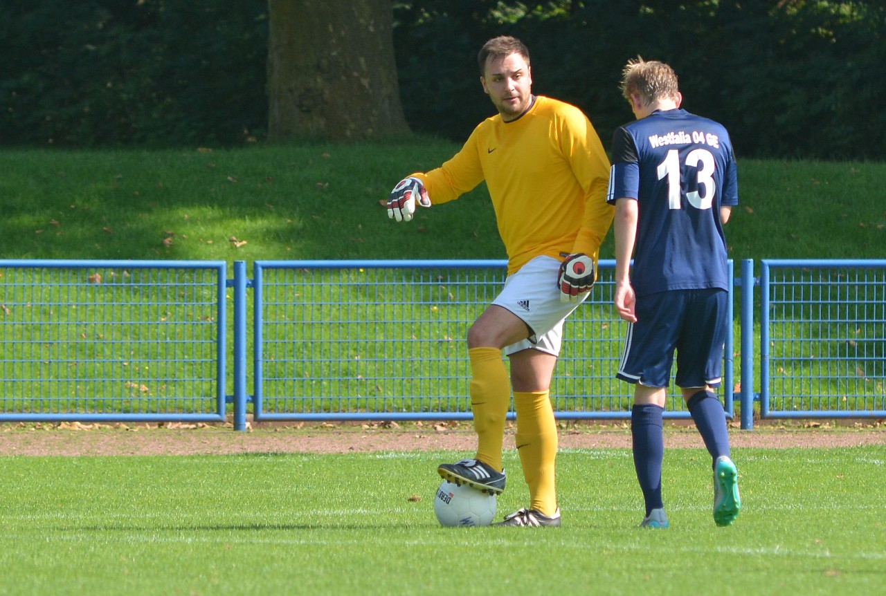 Fabian Maraun hütet das Tor bei seinem Jugendverein Westfalia 04 Gelsenkirchen.
