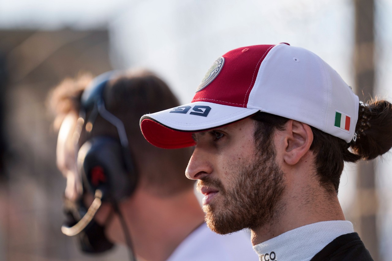 Antonio Giovinazzi ist angefressen.