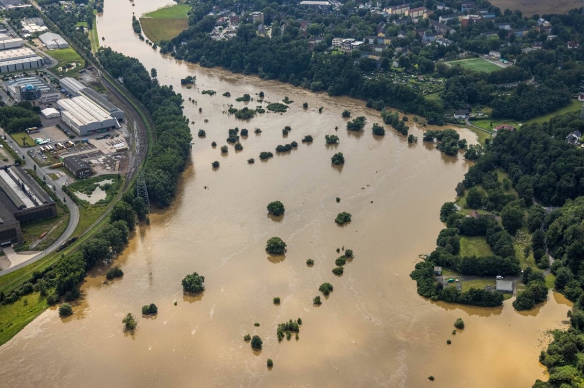 Bochum: Das Hochwasser hat auch die Ruhrgebietsstadt getroffen.