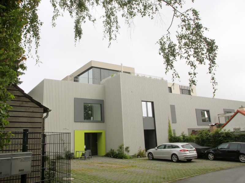 Dieses Wohnhaus in Essen-Huttrop war mal ein Bunker.