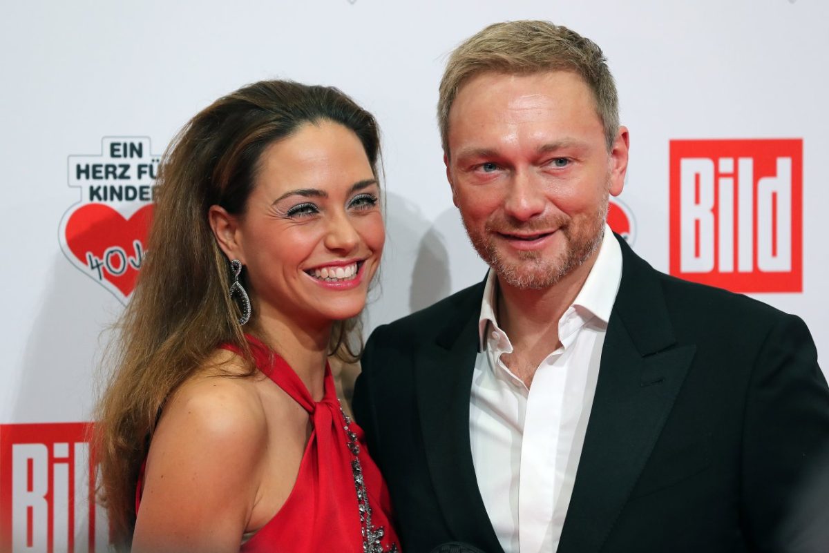 Christian Lindner und und Franca Lehfeldt..