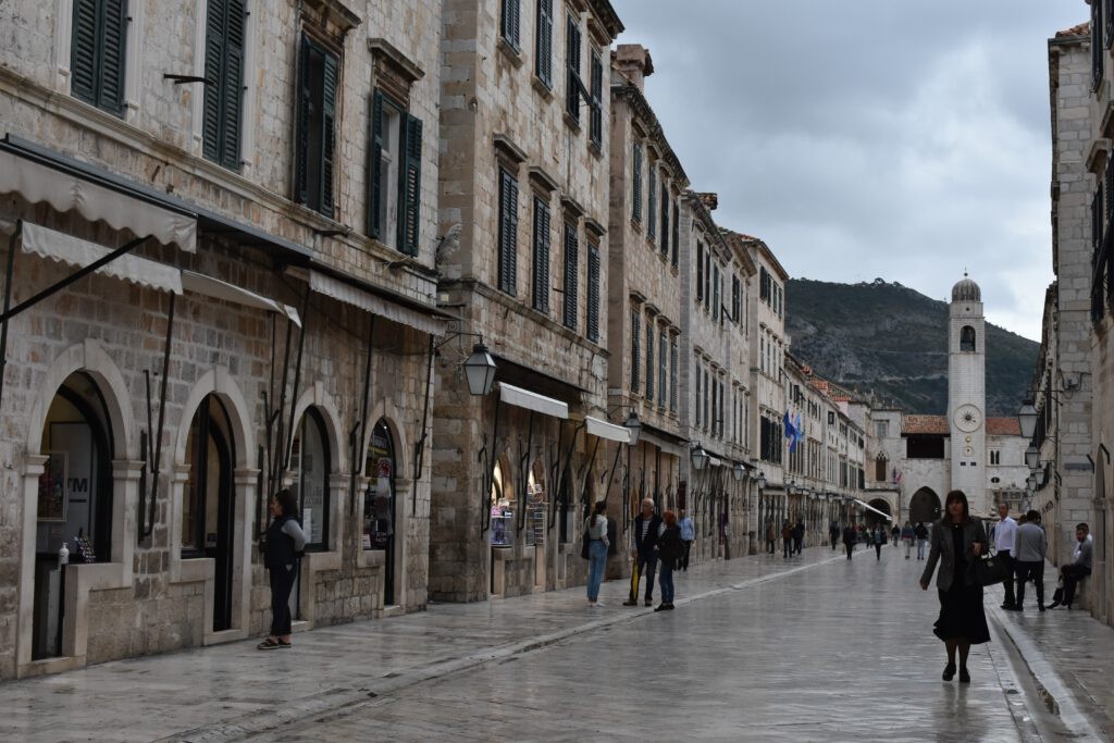 Touristenhochburg Dubrovnik – in Zeiten der Pandemie deutlich weniger voll.