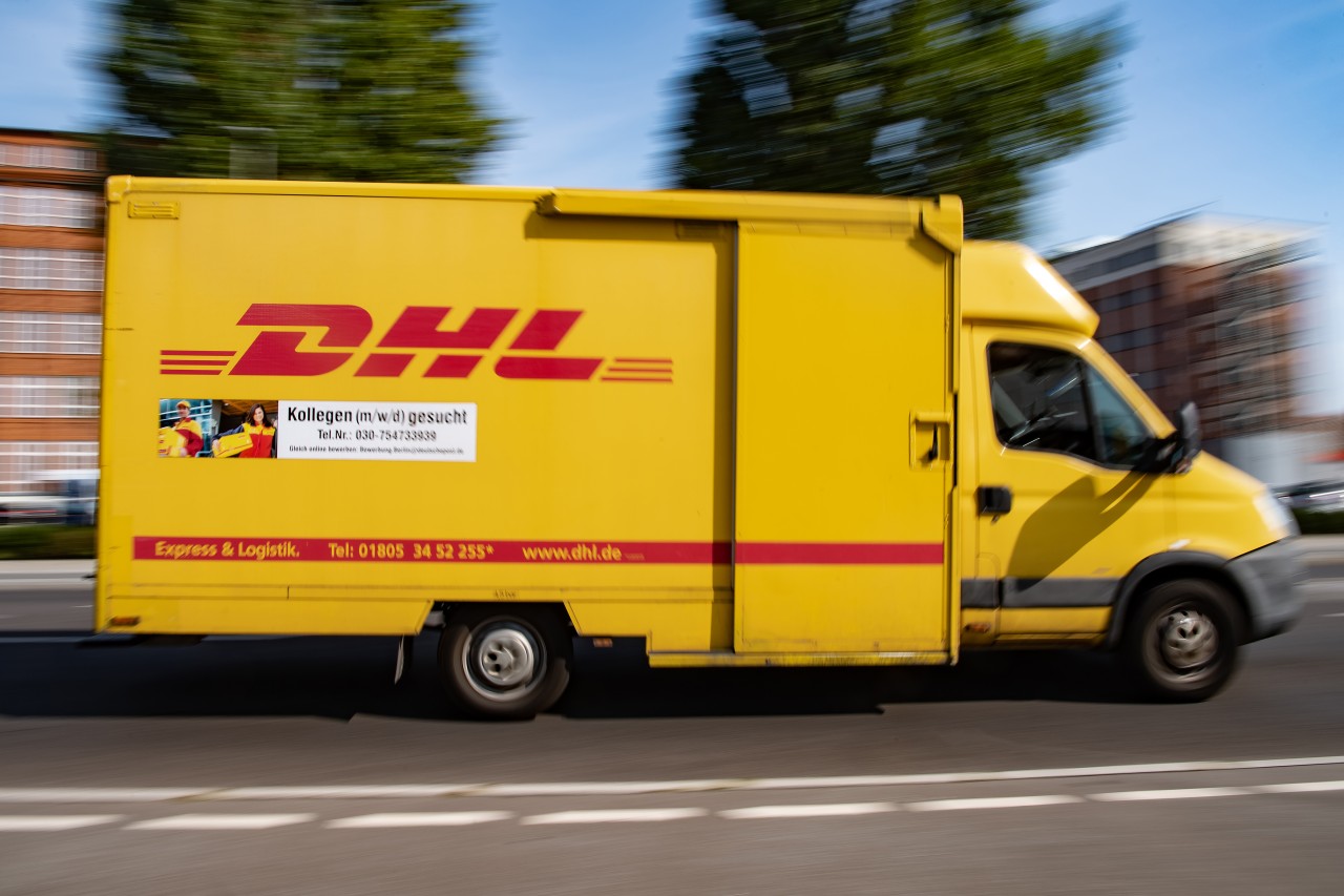 Kunden der DHL hat DIESER Hinweis ziemlich verwirrt. (Symbolbild)