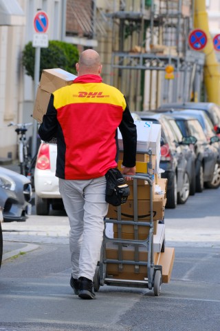 Stopps für Briefe werden zurzeit noch nicht angezeigt, erklärt DHL.