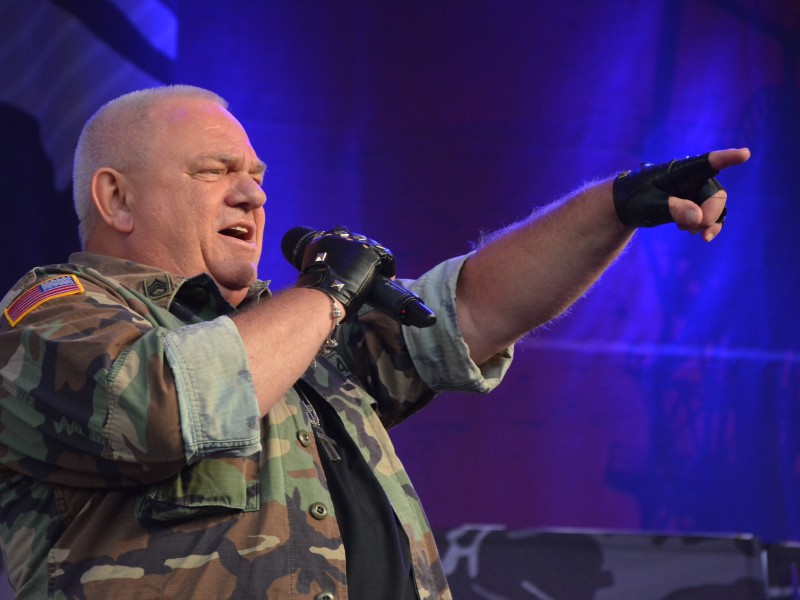 Udo Dirkschneider und Band im Amphitheater Gelsenkirchen. Dort fand wieder das Rock Hard Festival statt.