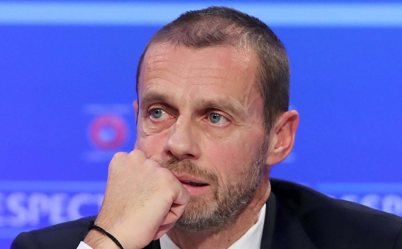 Uefa-Boss Alexander Ceferin kocht über die Super-League-Pläne.