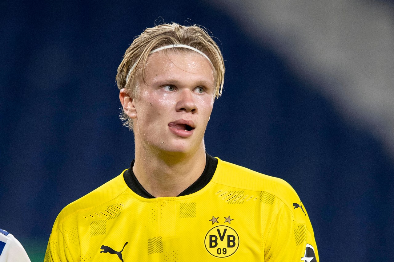 Borussia Dortmund hofft auf den geplatzten Knoten bei Erling Haaland.