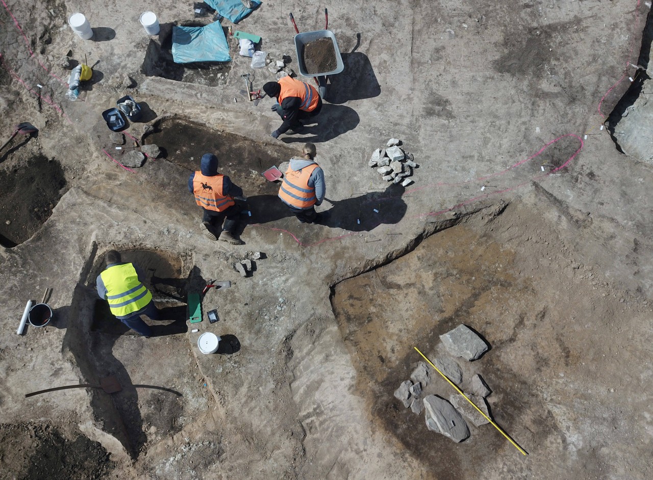 In Essen machten Archäologen einen historischen Fund, der frühes Leben an der Ruhr belegt. (Symbolfoto)