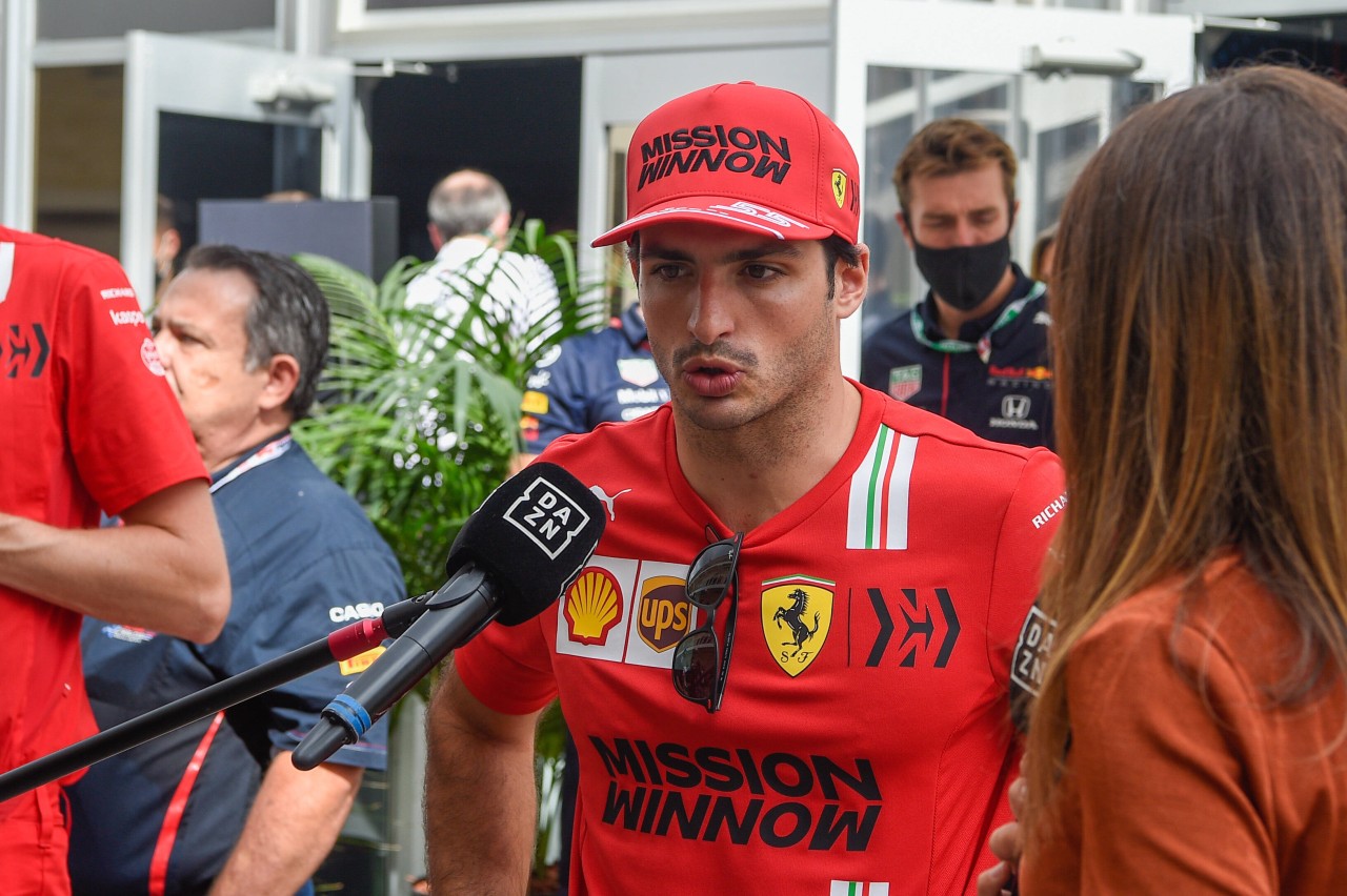 Ferrari-Fahrer Carlos Sainz.