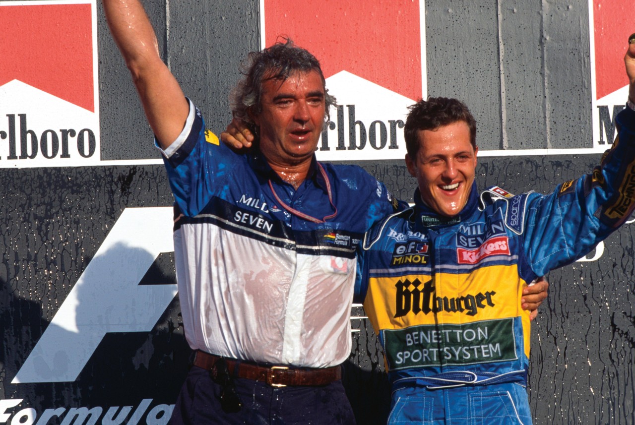 Flavio Briatore und Michael Schumacher feierten zusammen große Erfolge in der Formel 1. (Archivbild)