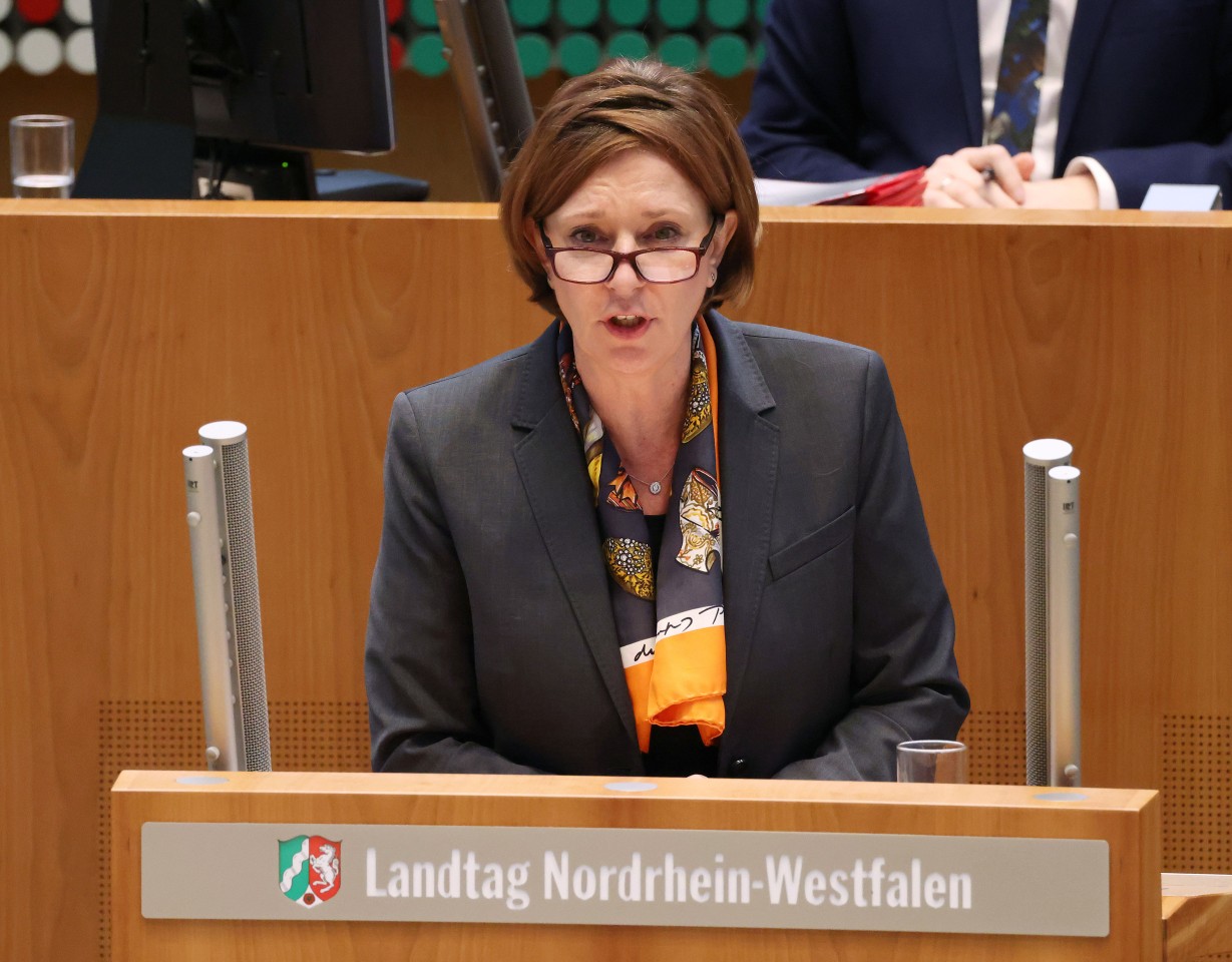  NRW-Schulministerin Yvonne Gebauer (FDP)