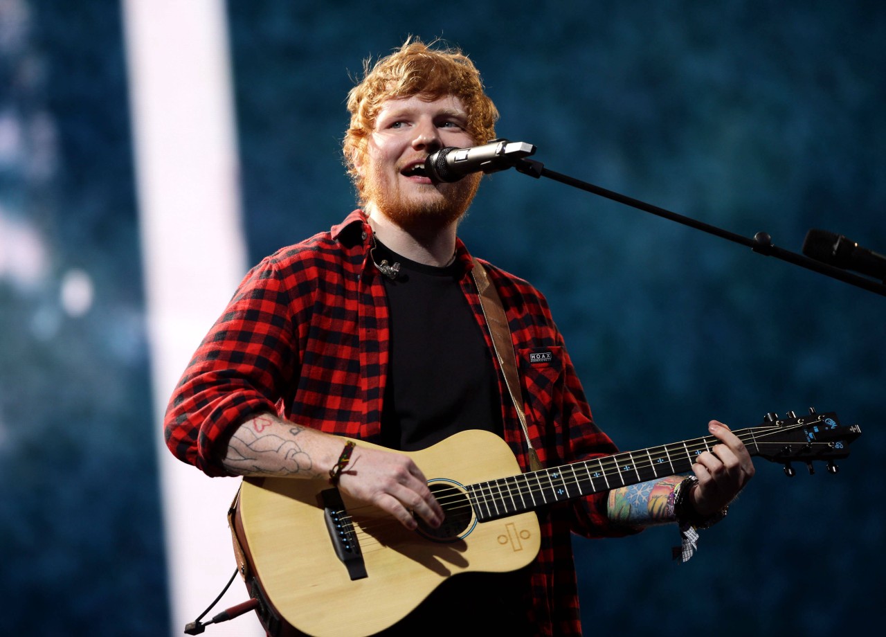 Ed Sheeran wird die Veltins-Arena in Gelsenkirchen rocken. 