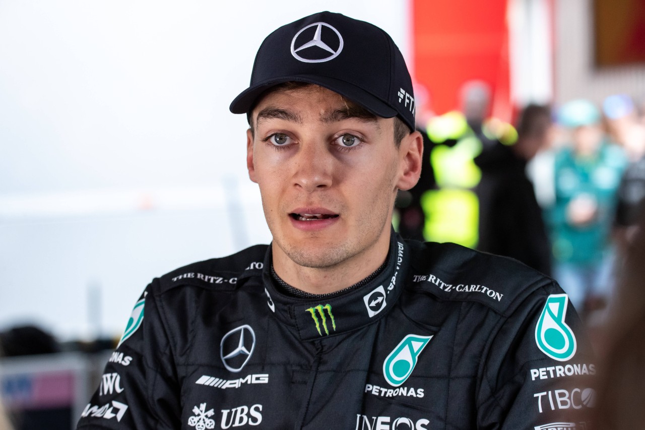 Mercedes-Pilot George Russell trifft besorgniserregende Aussagen.