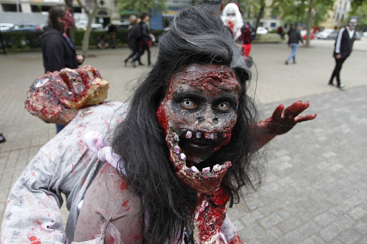 Essen: Die Untoten treiben an Halloween wieder ihr Unwesen in der Stadt. (Symbolbild)