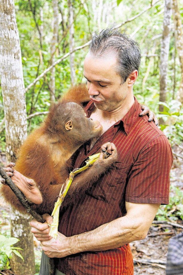 Hannes Jaenicke - Orang Utan 1.JPG