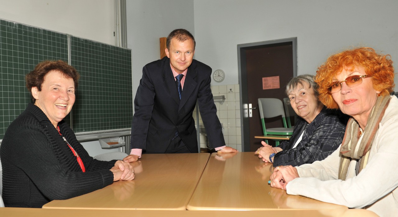 Harald Willert, Leiter des Sophie-Scholl-Gymnasium in Oberhausen. (Foto: Ulla Emig)