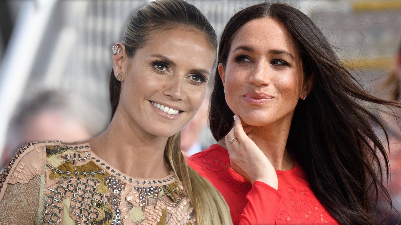 Heidi Klum hat ganz überraschend Post von Herzogin Meghan Markle bekommen.