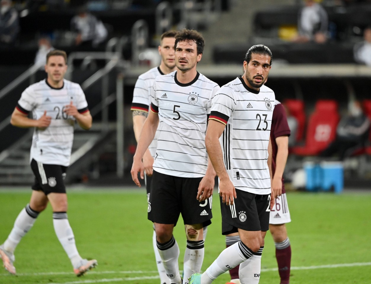 Die BVB-Stars Mats Hummels und Emre Can spielen derzeit für den DFB bei der EM 2021.