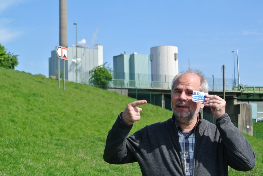 Michael Schulze setzt sich mit Duistop für Projekte in seiner Stadt ein.