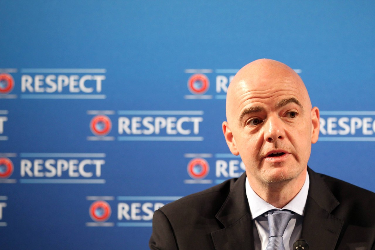 FIFA-Chef Giani Infantino bekommt ordentlich Kritik ab.