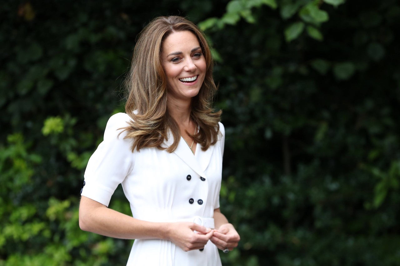 Kate Middleton hatte einen süßen Begleiter bei sich. (Archivfoto)