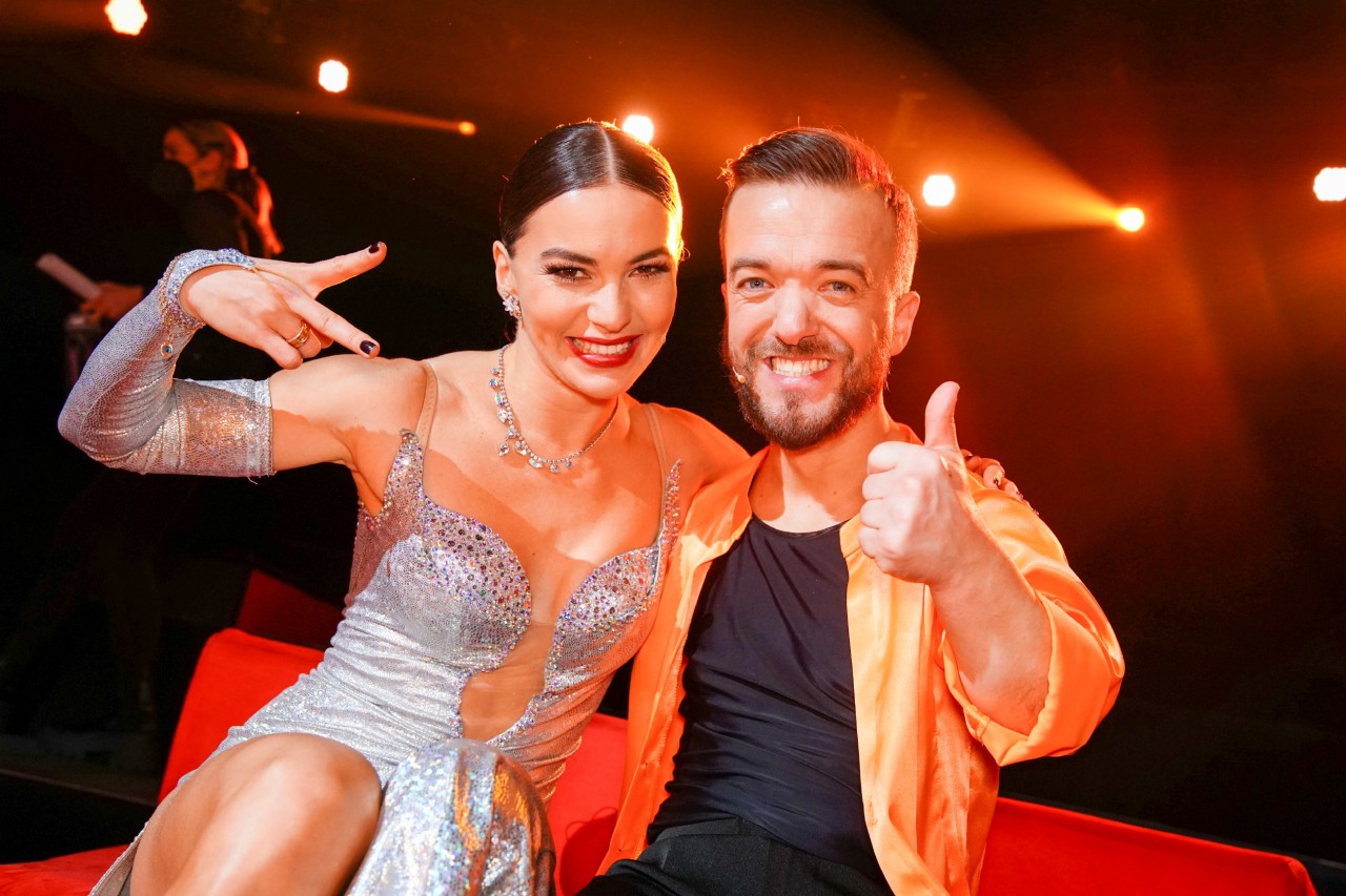 Let's Dance: Lachanfall bei Tanzpaar Renata Lusin und Mathias Mester. (Archivbild)