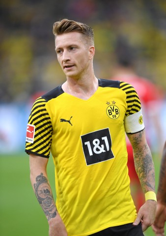 BVB-Kapitän Marco Reus ist sauer.