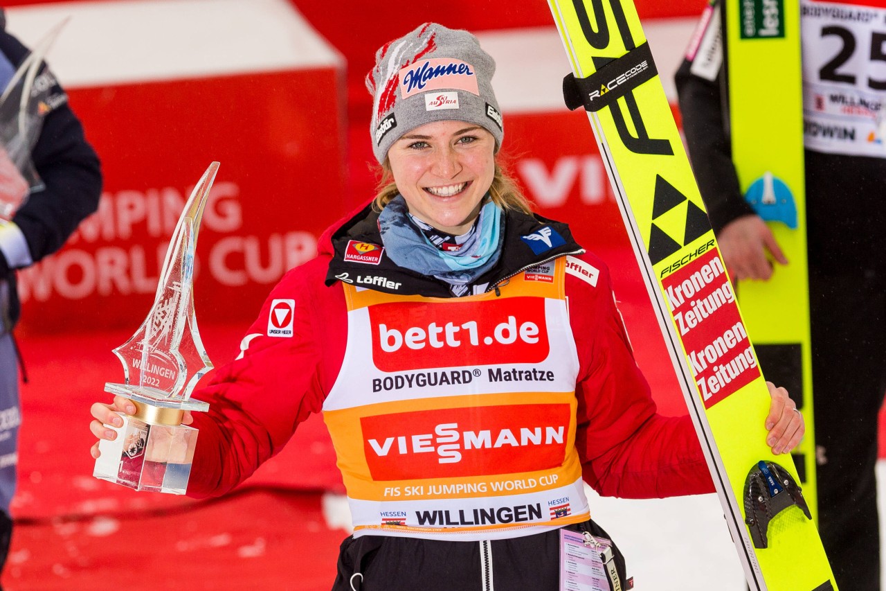 Nach dem Weltcup-Sieg in Willingen hatte Kramer noch gut lachen.